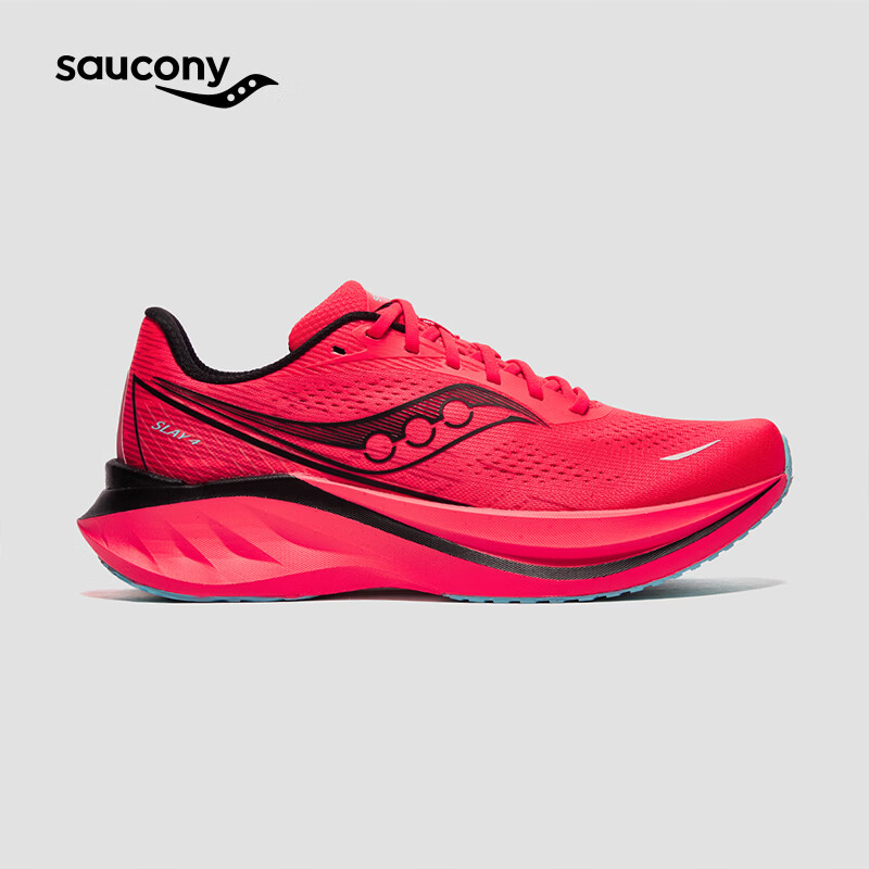 SAUCONY索康尼SLAY 4 全速4男女缓震专业竞速运动跑鞋 红 41
