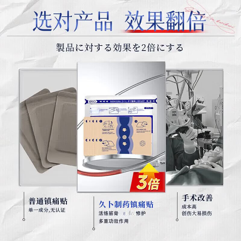 曲马马多止痛药癌痛肺癌止疼缓释片进口强止痛氨酚曲盐酸身体乳 一袋装【快速镇痛】 【日本进口渗透技术 透皮吸收直达痛处】