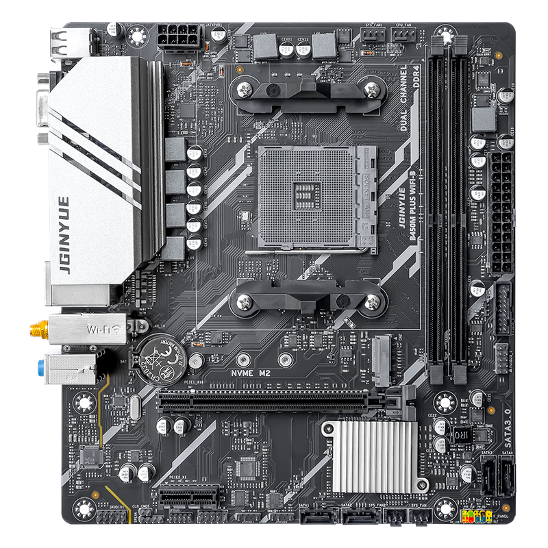 精粤 B450M PLUS WIFI B WIFI6E DDR4 图 4