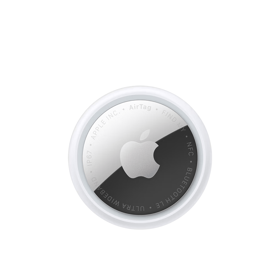 Apple/苹果【新品】 AirTag (单件装) 第二代 定位器 防丢 可连接手机 宠物 儿童 老人 定位防丢器