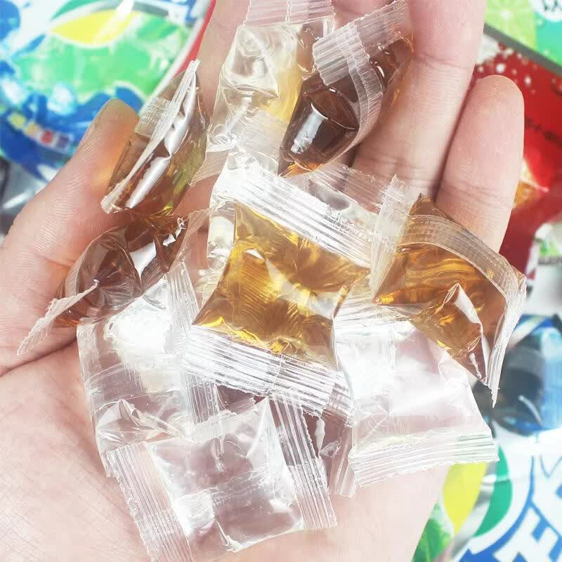 喜福旺冰爽可乐冰碧夏季解暑冰水饮品120g大包柠檬水老式冰袋冰冻粒饮料 120g*冰碧(/袋)