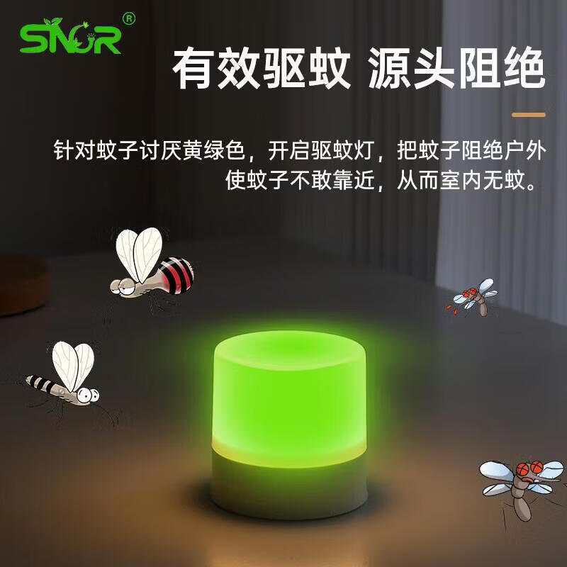 【精选直发】新款LED灯创意便携式USB小夜灯家用卧室迷你灯 usb【驱蚊】小夜灯【福利1个】