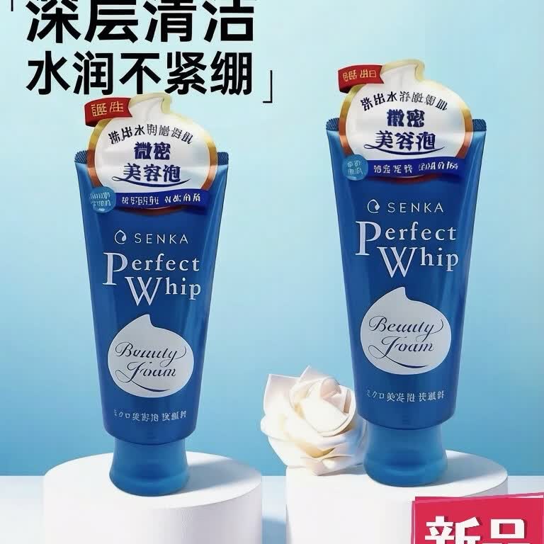 珊珂泡沫洁面膏男女学生深层清洁控油日本进口洗面奶礼物 【两支优惠装】 京东折扣/优惠券
