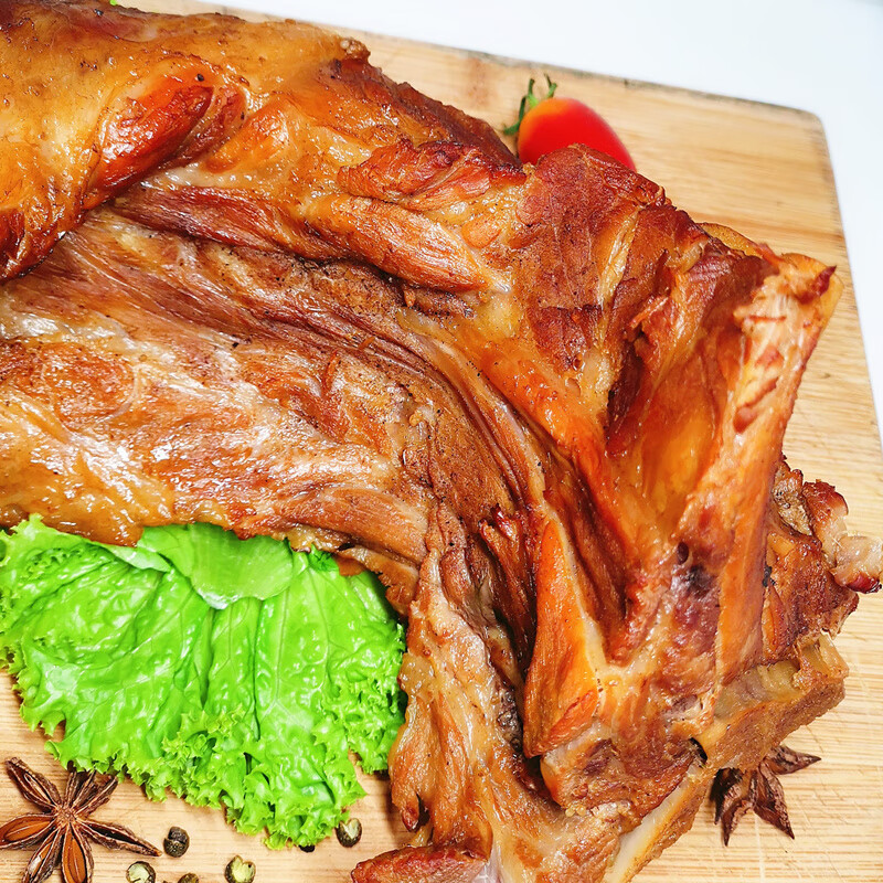 钢馋酱骨头熟食东北熏酱大骨棒骨大骨头真空即食龙骨猪排熏脊骨酱骨架