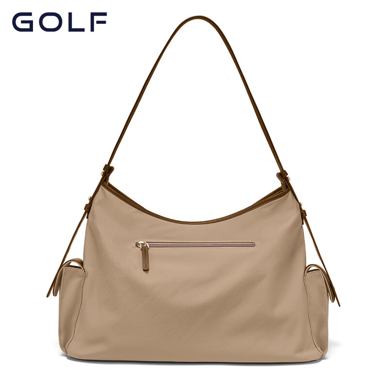 高尔夫(GOLF)时尚单肩包女士手提包斜挎包百搭手机包【Q】 款式5-香槟棕