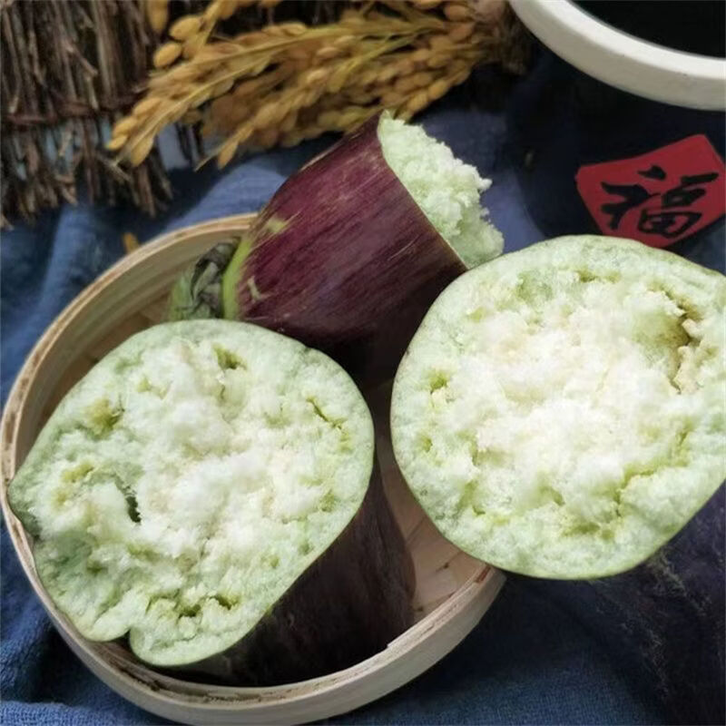 农家自种面包茄子新鲜紫长花茄子软糯嫩茄新鲜蔬菜现摘现发 新鲜面包茄子 5斤