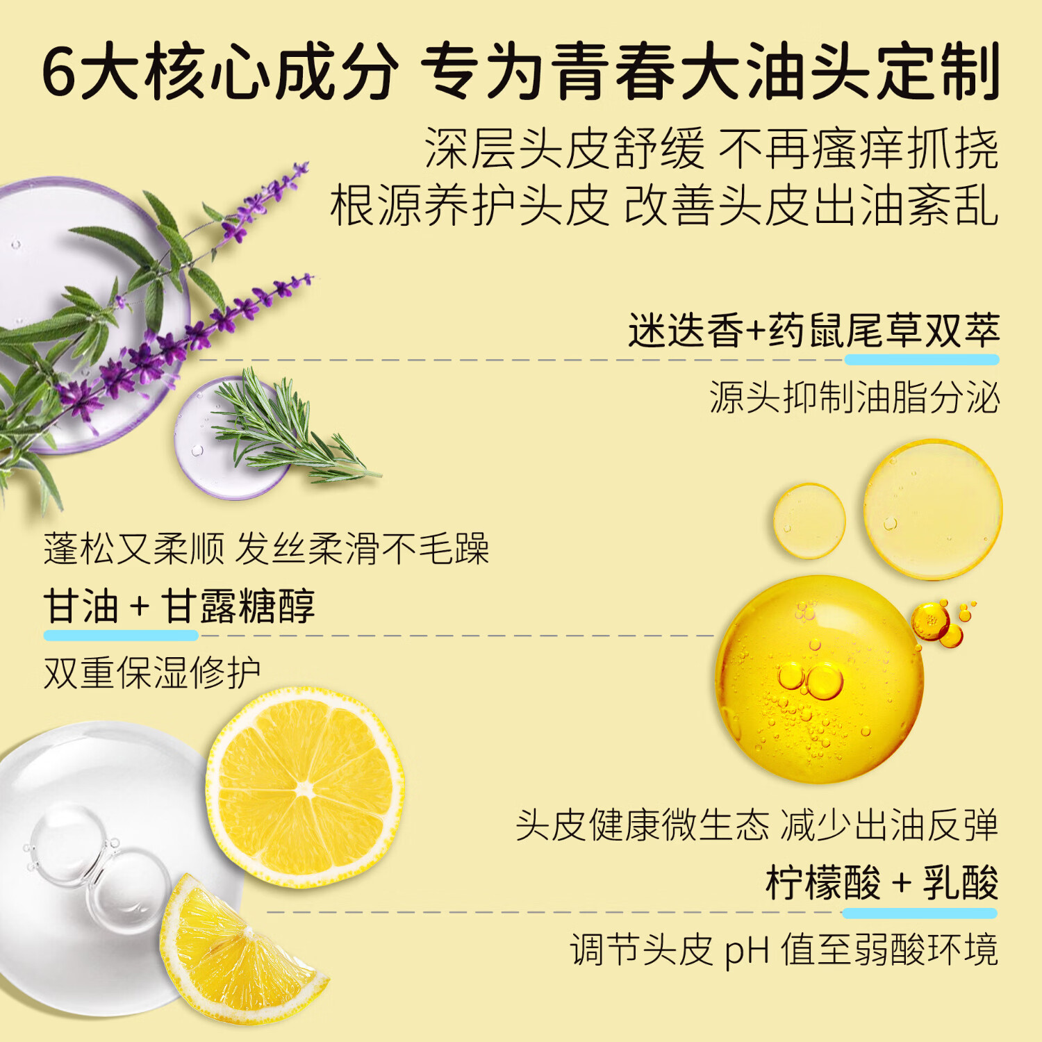 LAVKIDS爱梨时光青少年洗发水3-6-12-18岁男女孩大童净屑止痒 柔顺发控油 青少年净屑控油洗发水280ml(12岁+)