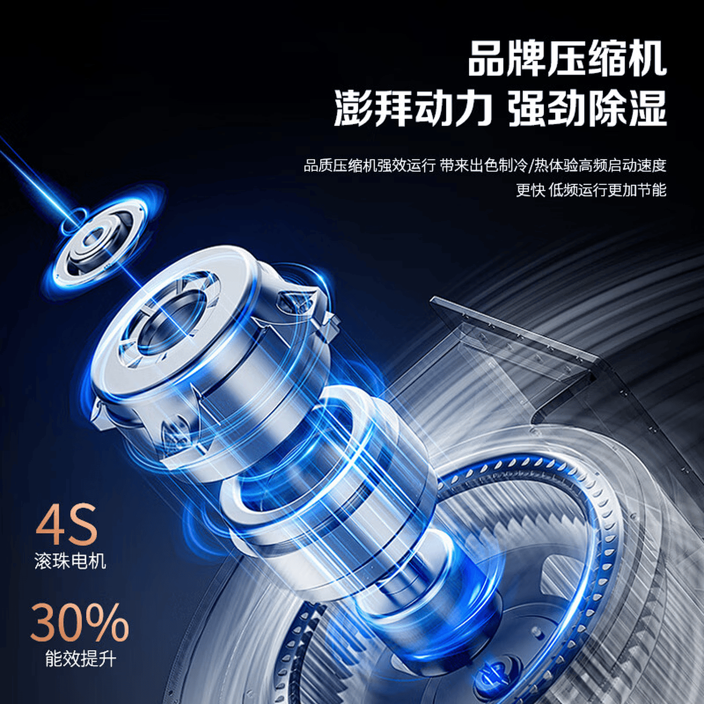 ZHIZHAHUAXIANGJI精工三凌铭品空调大1.5匹冷暖变频新一级能效「巨省电」壁挂式静音节能家用大风量卧室空调 【单内机】1.5匹冷暖变频一级能效全铜管 上门安装