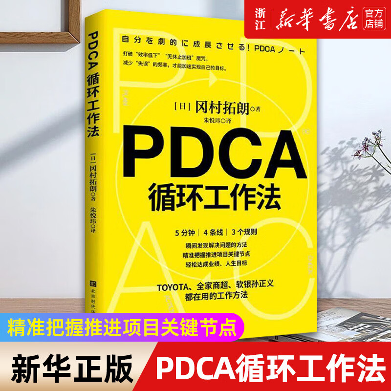 【官网】PDCA循环工作法五分钟四条线三