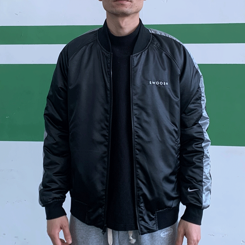 耐克(nike) 外套男swoosh双面穿休闲时尚舒适保暖夹克运动服do2889