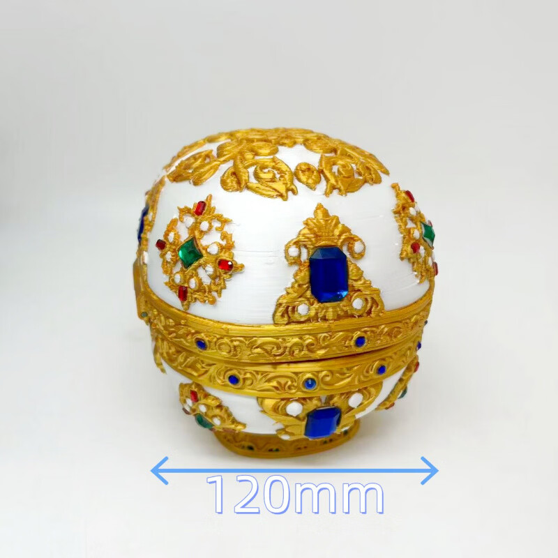 三角洲行动万金泪冠3d打印可开合游戏周边大红色模型收藏品 小号万金泪冠不可开盖