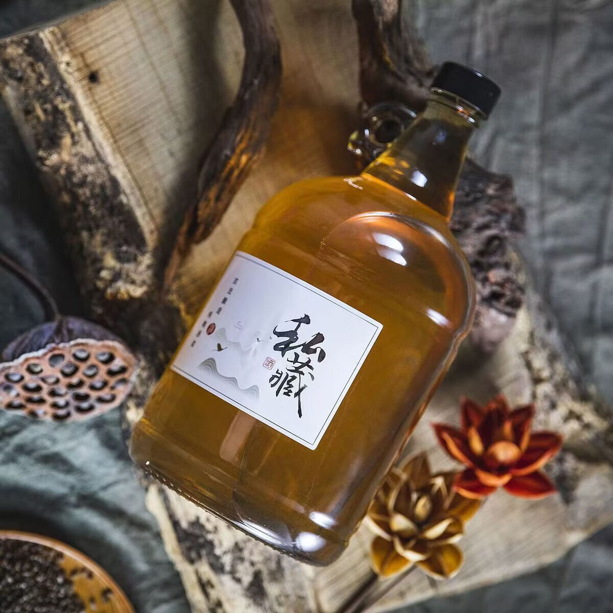 溥畔酿酒罐玻璃泡酒专用酒瓶青梅酒泡酒瓶10斤装酒酒罐子密封空瓶 8斤装泡酒瓶