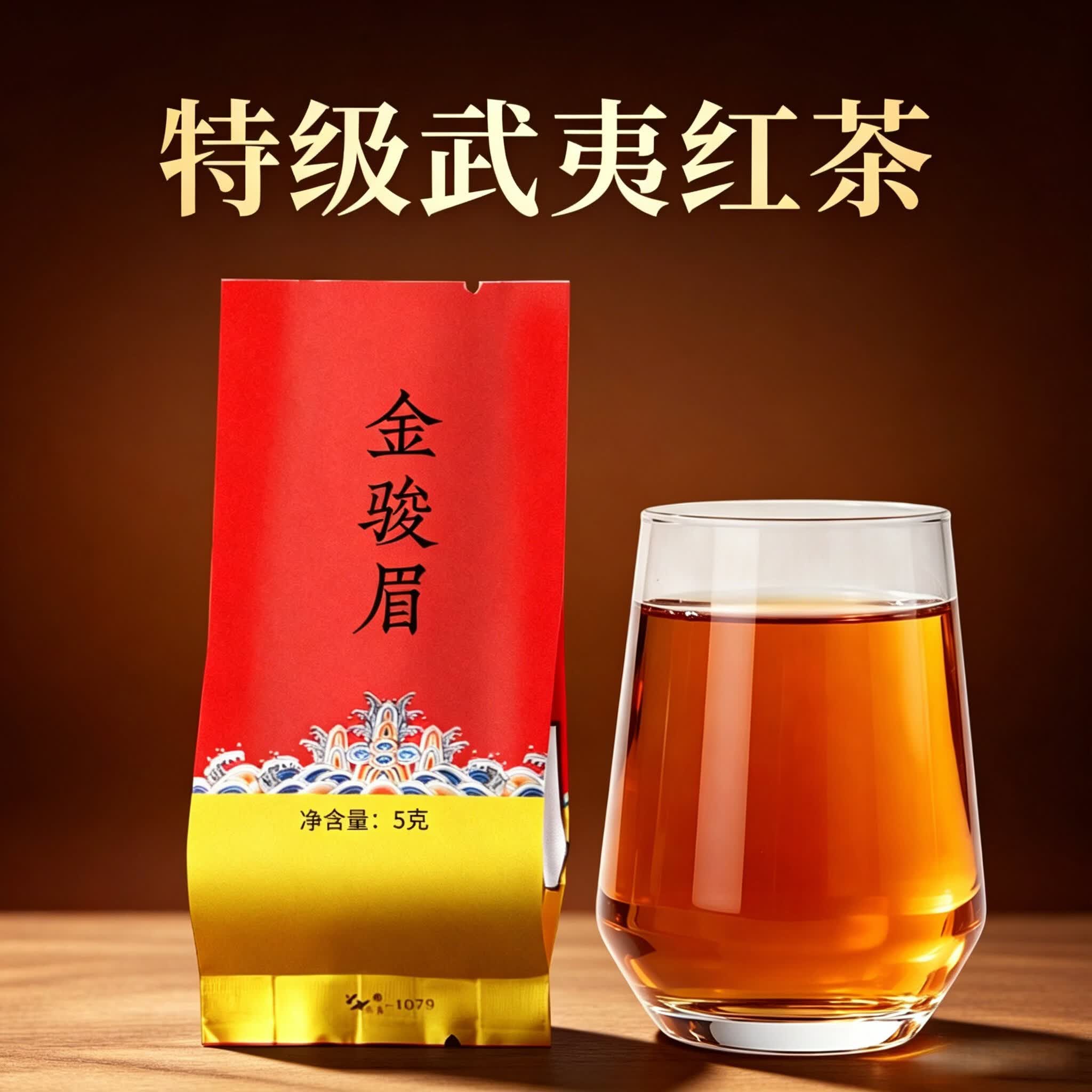品如故金骏眉武夷红茶2026新茶 茶叶特级自己喝正宗自饮5g