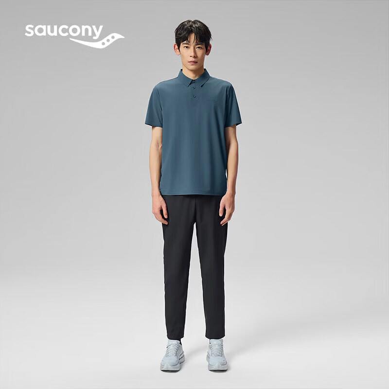 SAUCONY官方春季男子运动休闲百搭速干吸汗透气梭织长裤