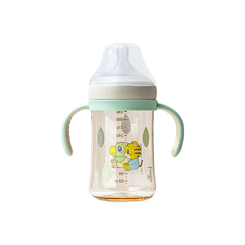 膳魔师（THERMOS）foogo PPSU奶瓶6个月以上宝宝婴儿儿童节送礼20°硅胶嘴防胀气