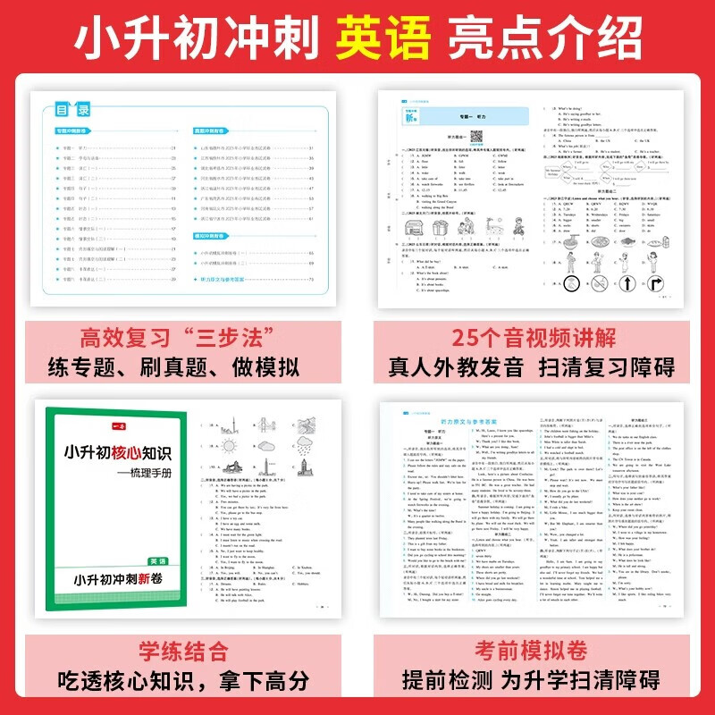 当当2026一本小升初冲刺新卷语文真题卷+专题卷+模拟卷期中期末单元卷六年级总复习小学升初中专用升学毕业 小升初【冲刺新卷】 语文