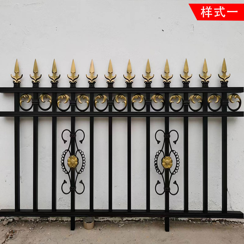 围栏户外庭院家用栏杆铝艺院墙栅栏室外花园遮挡铁艺院子围墙护栏