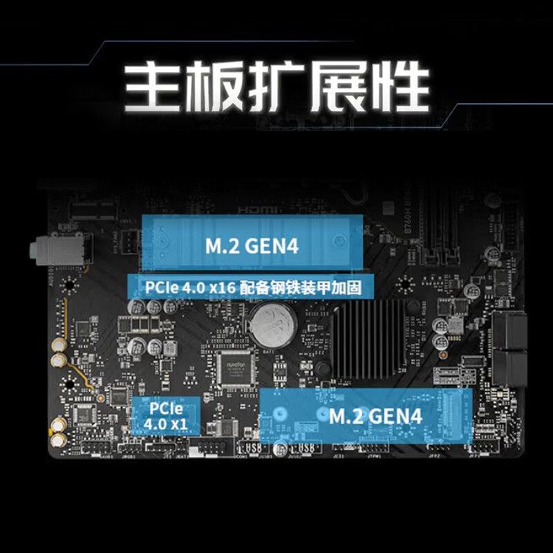 微星 B760M MORTAR WIFI 图 6