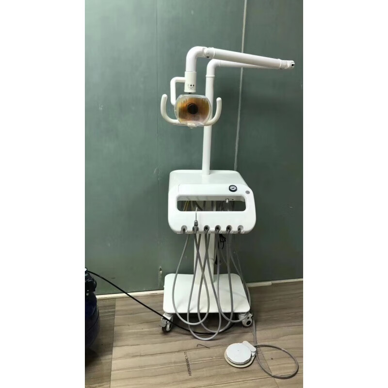 新款牙科移动式涡轮机口腔诊所综合一体机工作台宠物洗牙打磨美牙