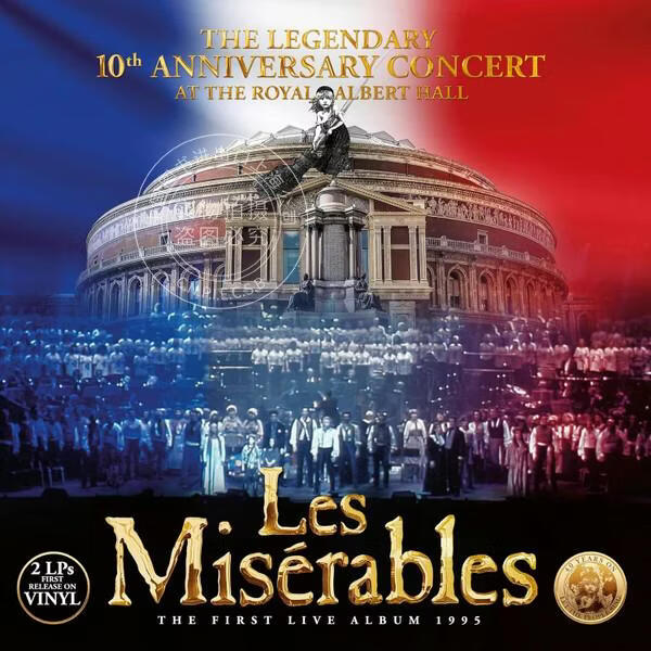 现货【中图音像】悲惨世界 Les Miserables : 皇家亚伯特音乐厅十周年纪念音乐会  2LP