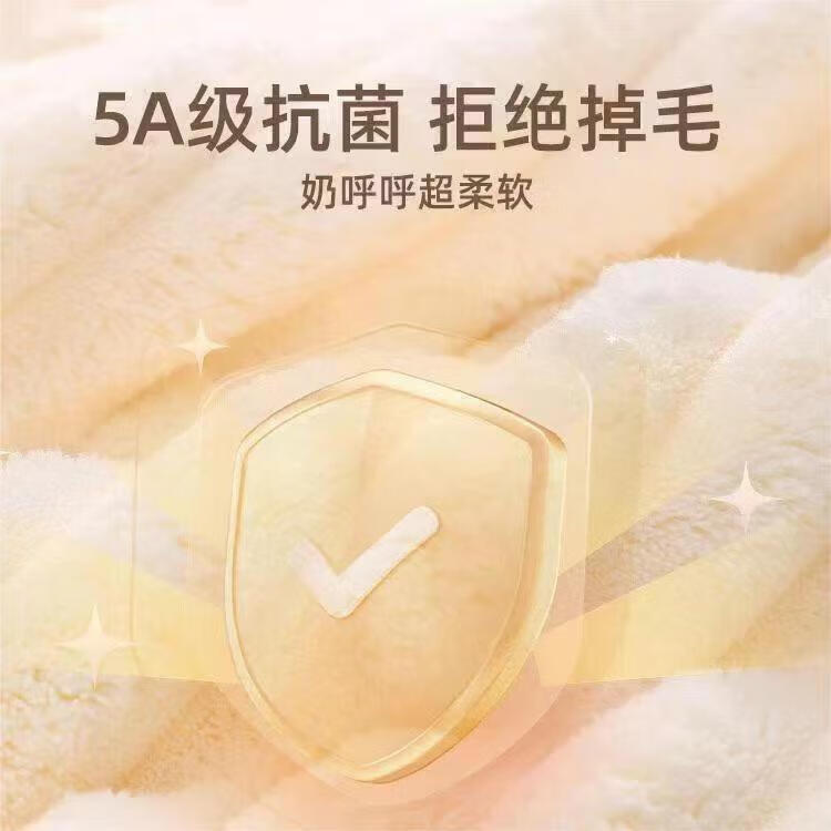 【甄选直发】新款5A洗脸毛巾家用洗脸巾洗澡加厚成人比柔软吸水不 深色组合蓝色+灰色 2条