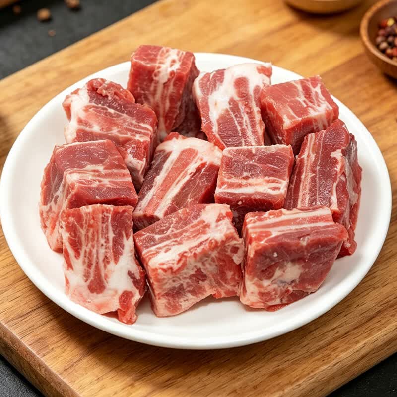 白荡里黑猪肋排无脊骨 黑猪排骨猪肋骨 糖醋排骨生鲜食材 飞机翅排骨4斤