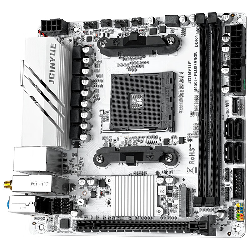精粤 B450I PLUS ARGB ITX DDR4 图 6