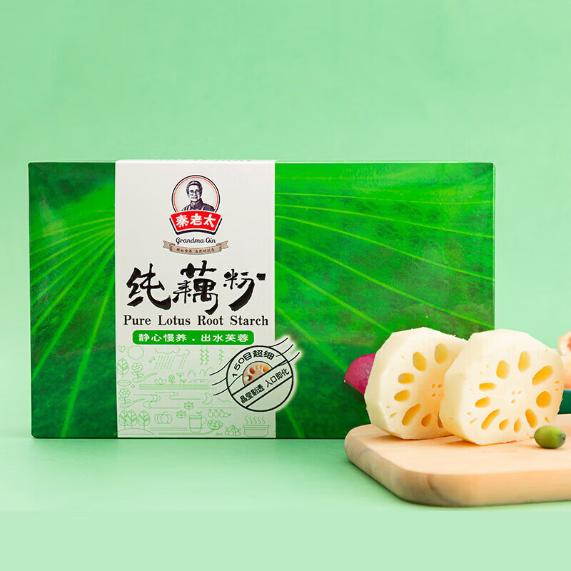 秦老太(qinlaotai)qinlaotai秦老太纯藕粉低脂营养孕妇产妇儿童正宗
