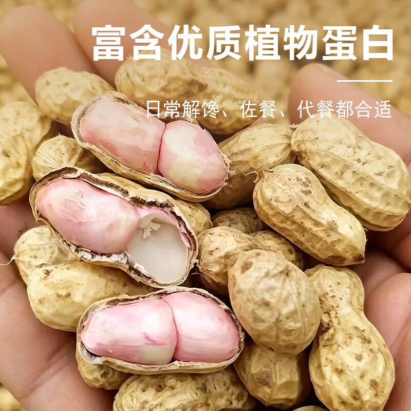 2026新鲜带壳花生应蔬菜农家自种鲜花生烧烤水煮下酒菜产地直发 3斤花生