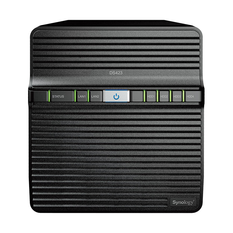 群晖（Synology）DS423 四核心 4盘位  NAS网络存储 私有云  照片自动备份 文件同步（无内置硬盘）