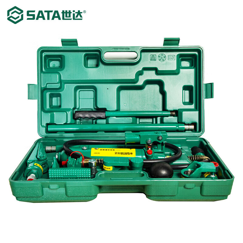 世达(sata)分离式液压千斤顶钣金分体式组合凹陷修复拉拔工具 ae5861