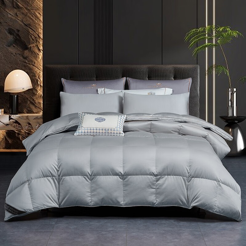 ��ʿ�� 95%���������ڰ׶��ޱ����ޱ�оȫ��100֧���޼Ӻ�˫�˶��� ��ɫ���� 220*240cm