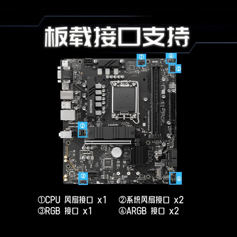 微星 B760M MORTAR WIFI 图 8