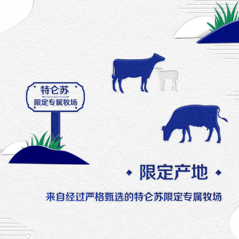 蒙牛特仑苏纯牛奶250ml*16盒 家庭早餐 送礼盒装送礼礼盒
