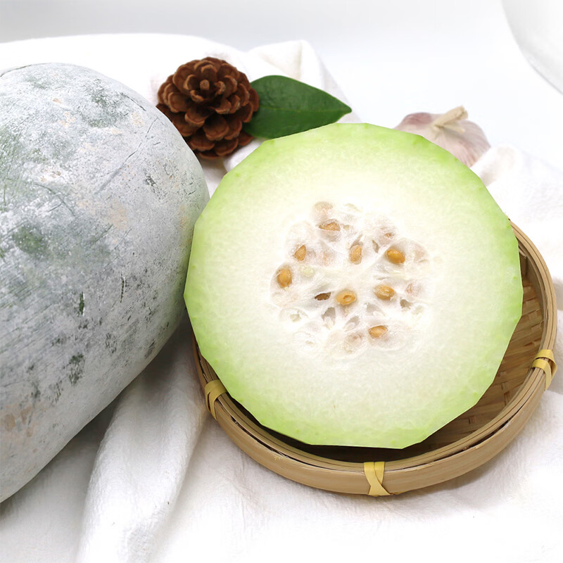 宝菜水果冬瓜 挂霜青皮迷你冬瓜清甜可口现摘新鲜蔬菜 净重 4.5斤 (单果重500-1000g) 约2-3个