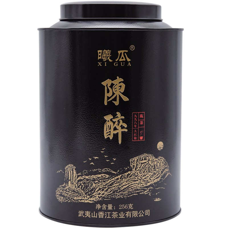 曦瓜(xigua 曦瓜大红袍茶叶特级陈醉陈茶大红袍茶叶武夷岩茶256g