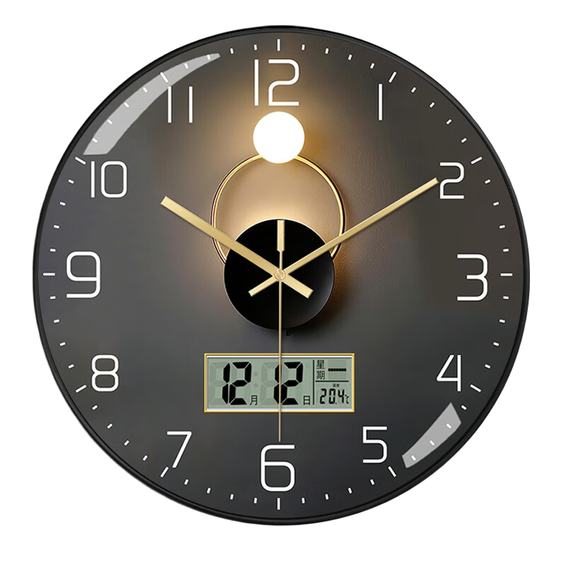 Τ�£�WENCCO�������������¶��ӱ��������׼�Լ���õ���ʱ�ӹ�ǽ����ʯӢ�� A�ڿ�40cm�����