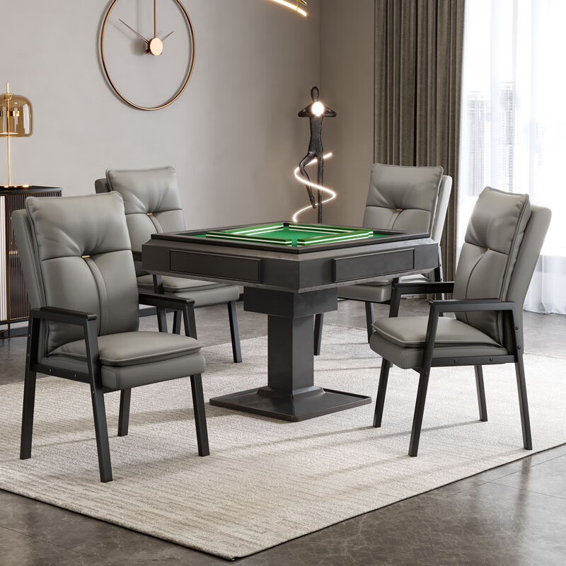 柏帝奇 麻将椅子专用椅棋牌室家用麻雀打麻将机桌靠背四个凳子会议