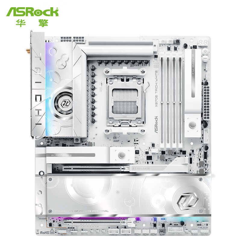 华擎 X870E ASROCK TAICHI WHITE DDR5 图 3