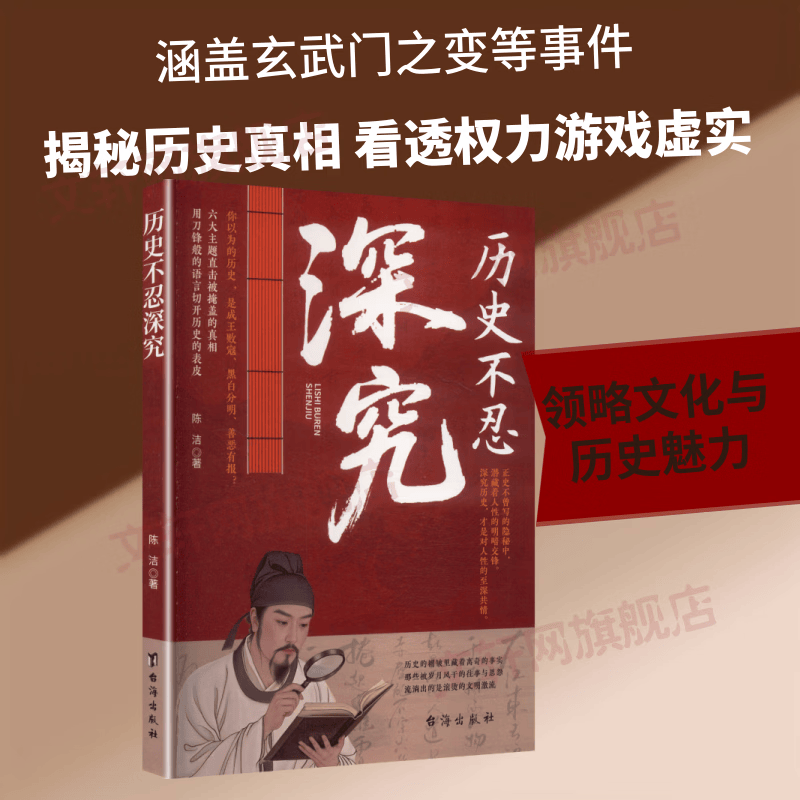 历史不忍深究台海出版社陈洁 著 书籍 图书