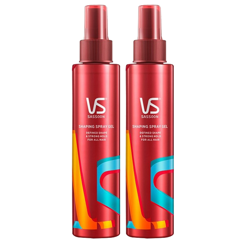 沙宣自然蓬松定型造型啫喱水膏男女通用清香干膠發(fā)膠噴霧 150ml 2瓶 啫喱水