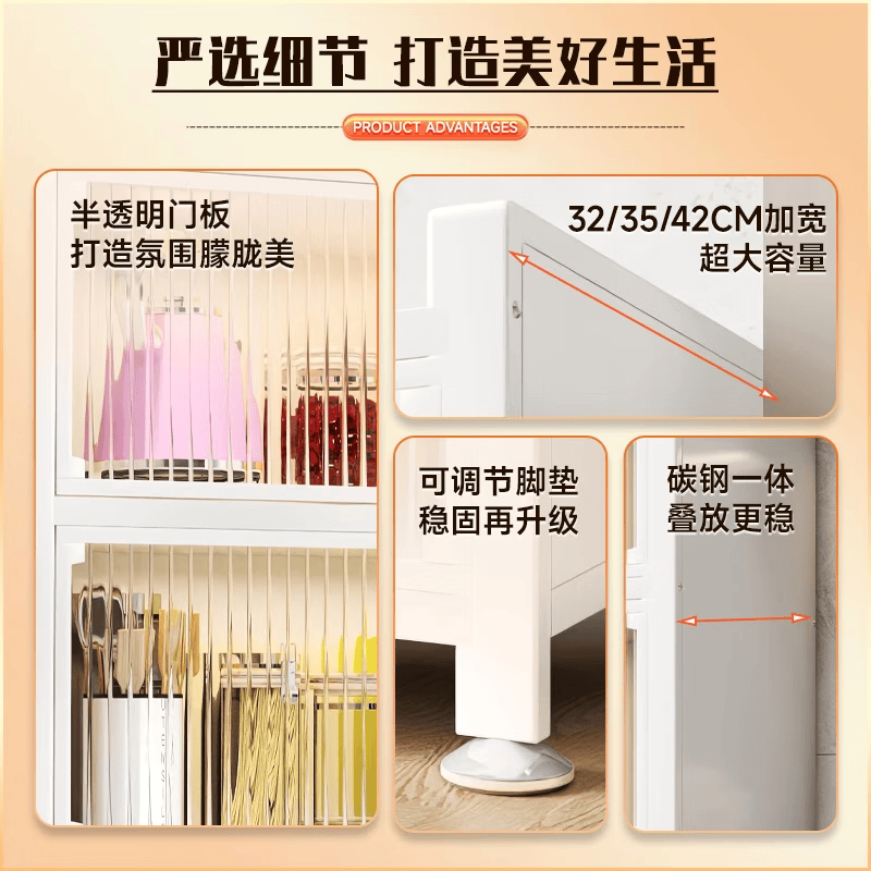 三箭书柜一体靠墙书架立式落地钢制收纳柜置储物客厅儿童带门展示家用 【热销爆款】灰3层长60宽32高80cm