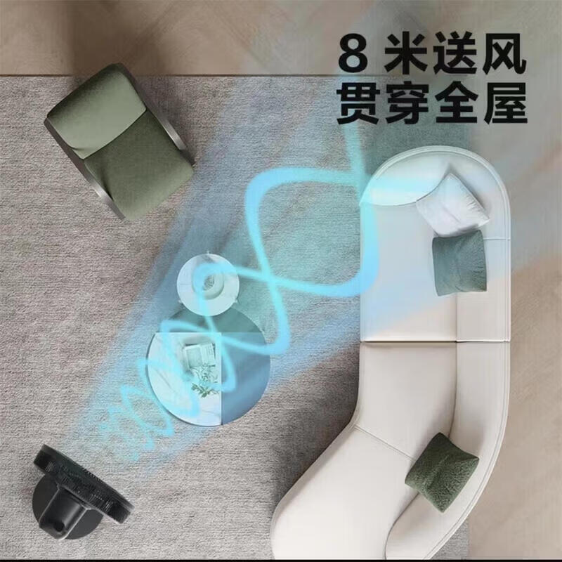 美的(Midea)落地扇 家用超静音 空调伴侣 台地两用 七叶节能大风量 宿舍客厅卧室广角送风 易拆洗摇头电风扇 【热销】30AB-黑-12寸-顶部旋钮