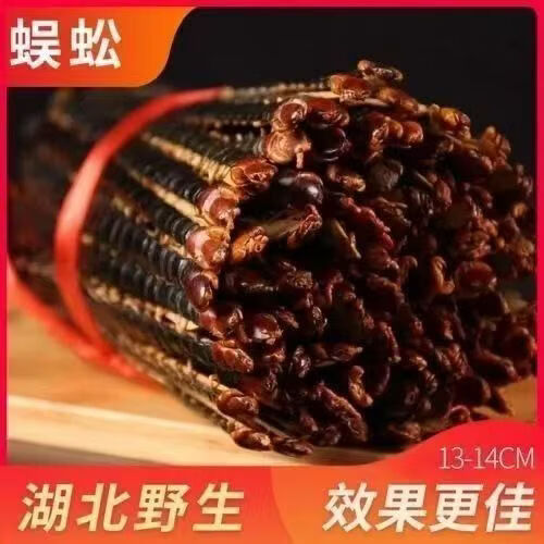 同仁堂(TRT)红头蜈蚣湖北随州道地无硫干品通络止痛养生泡酒 甄选蜈蚣16cm(100条装) 100条*2袋