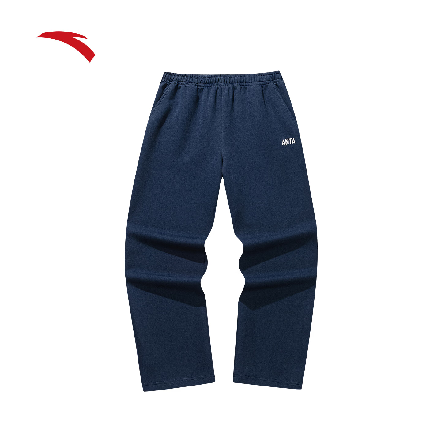 安踏运动裤男士卫裤夏季针织长裤通勤长裤子直筒束脚平口休闲裤男