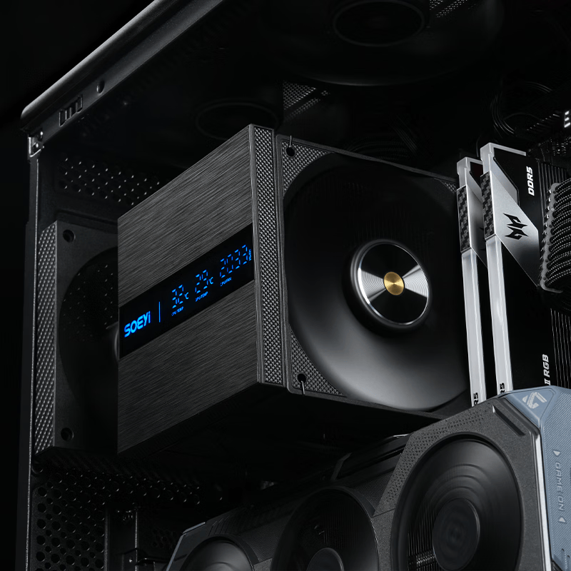 硕一推出鲲鹏 CL6N 双塔六热管风冷散热器：配磁吸数显屏、提供黑 / 白版本可选，首发价 129 元起