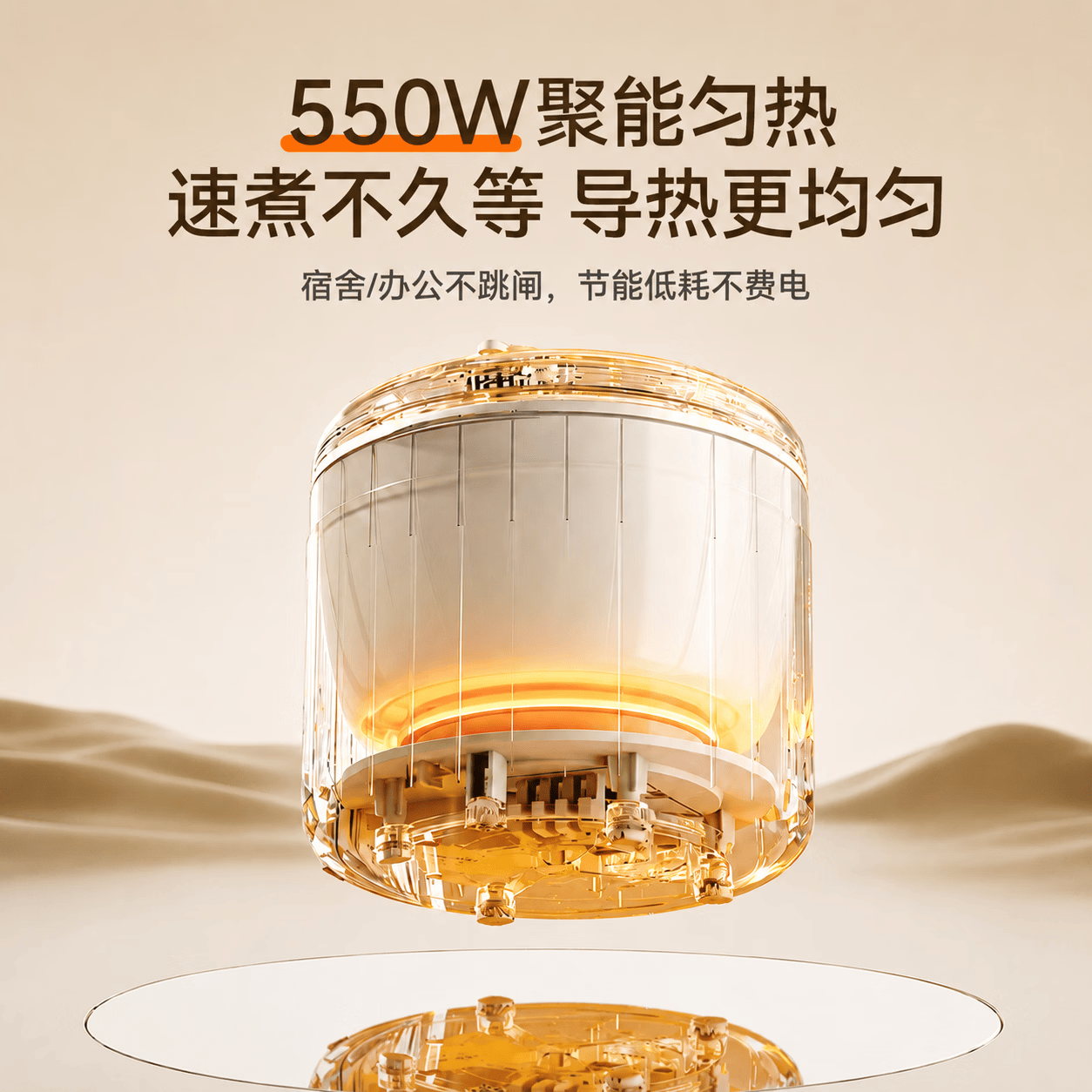 钻石牌【2026新款】电煮锅电饭煲多功能微压锅小电锅火锅专用宿舍家用多功能一体炖煮炒菜锅小型1-2人 2L 【升级蒸笼款】6大菜单+食品级不粘锅+双蒸茏