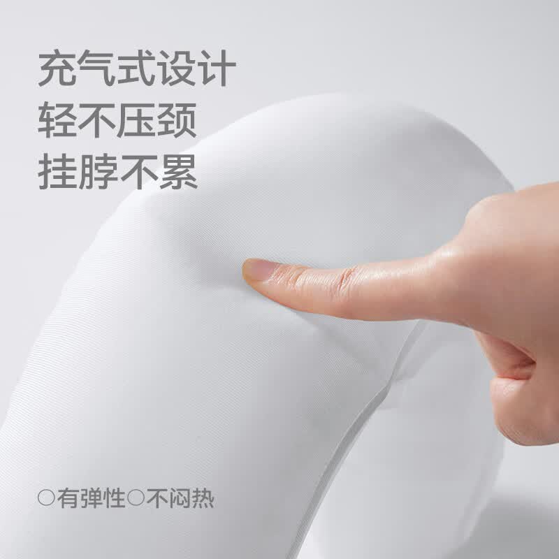 左点颈部按摩器充气按摩枕U型护颈枕 多功能颈肩腰背部颈椎按摩仪 【U型枕】充气按摩枕