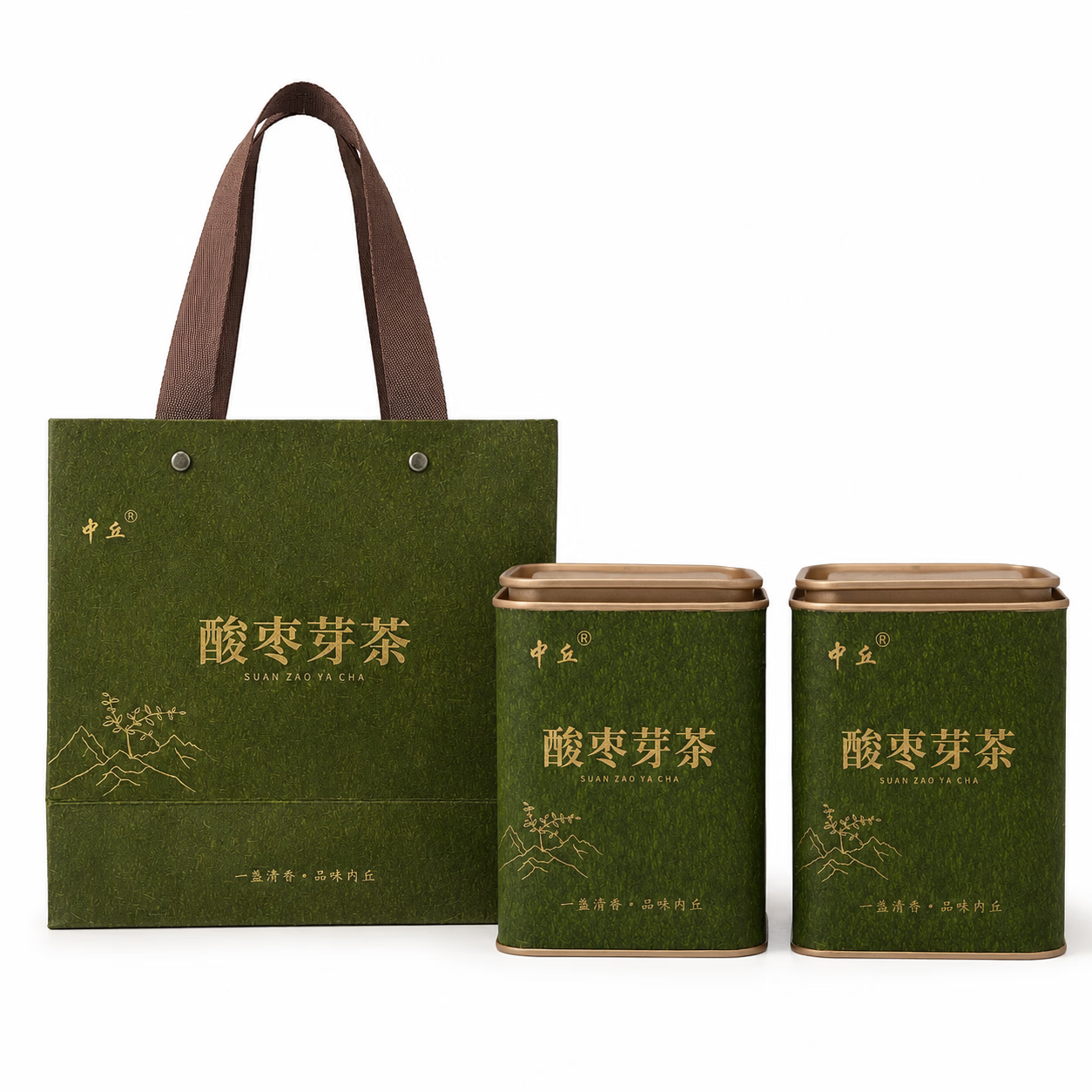中丘正宗野生酸枣芽茶河北太行山酸枣嫩芽叶特产邢台内丘初春头采炒制 2026年春季新酸枣芽 50克*1罐 （单罐无袋）