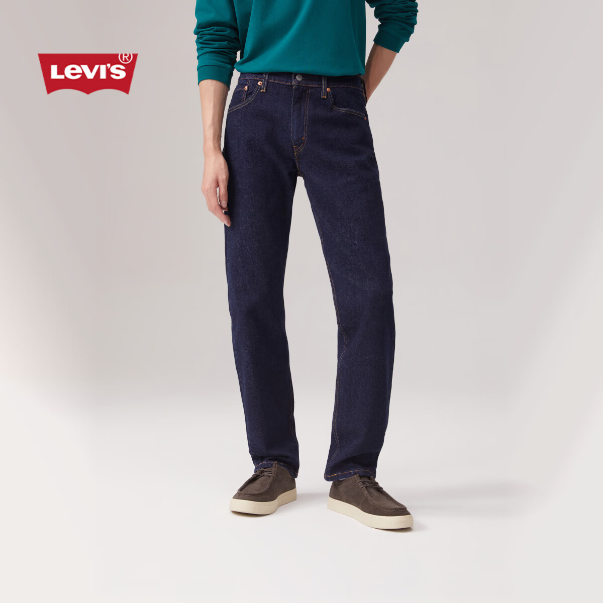 Levi's李维斯美式休闲潮流男士经典502标准锥形牛仔裤29507 深蓝色 31 (32)